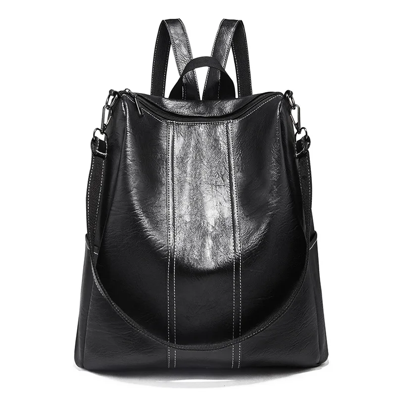 beautiful leather backpack