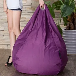 Wholesale 86*110cm tear drop bean bag sofa cover polyester oxford bean bag chair NO 4