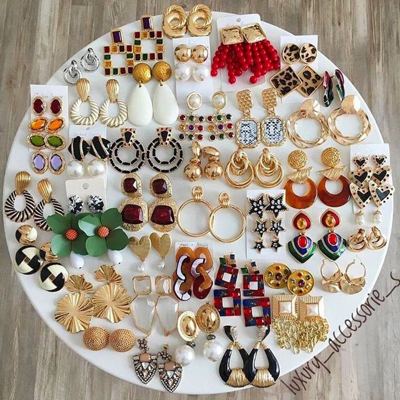 Orecchini A Stella Bohémien Con Strass, Stile Vintage, Per Donna E Ragazza, Regalo Per Damigelle - 2