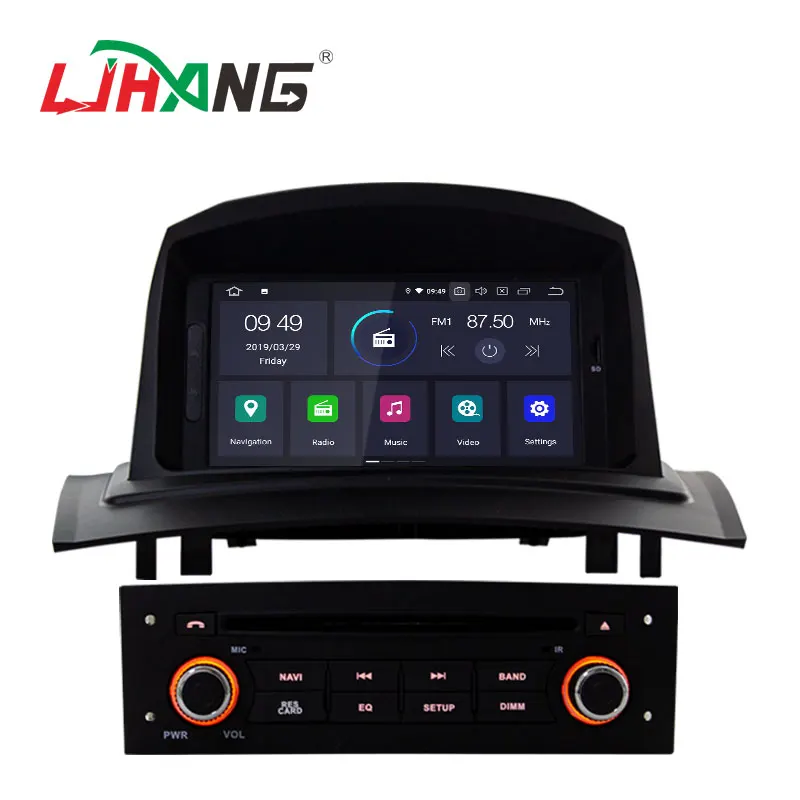 Android 2+16g Quad Core Car Multimedia Dvd Player For Renault Megane Ii 2002-2008  Radio Gps Navigation Stereo Audio - Buy Car Dvd Player For Renault Megane  Ii 2002-2008,Car Audio System For Renault