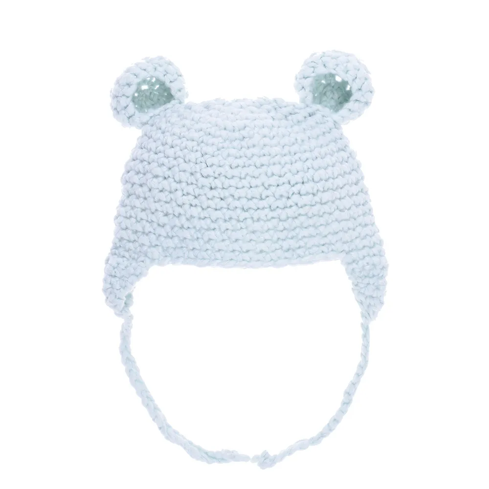 Новая мода вязаный крючком Зима Медведь шапочка шляпа фабрики в Китае