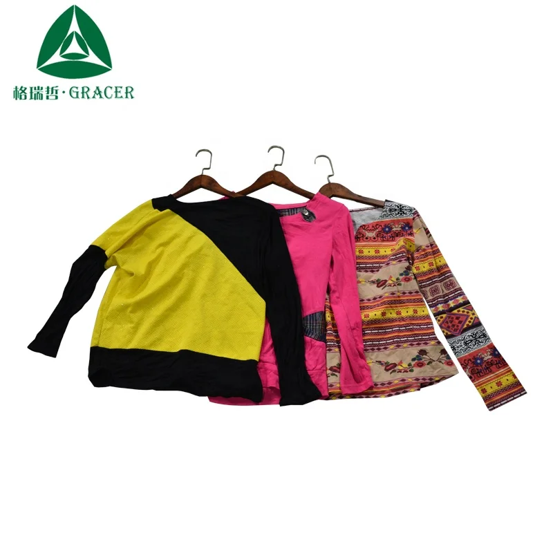 Ropa Usada Al Por Mayor Venta Al Por Mayor Nuevo York Vintage Ropa De Mujer  Largo T Camisa Ropa De Segunda Mano De Ghana - Buy Ropa De Segunda Mano  Ghana Product