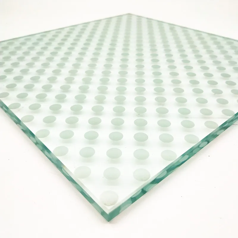 10mm Pattern Tempered Building Ceramic Frit Glass Price