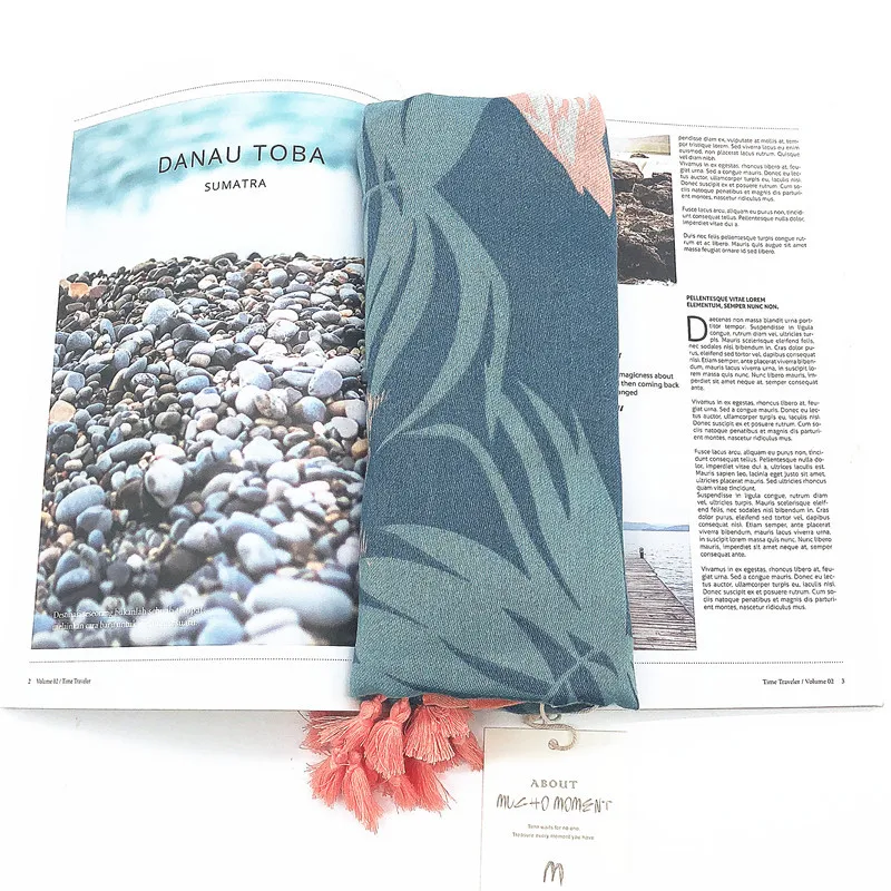 
 Женский шарф с принтом фламинго, сезон весна-лето 2019  