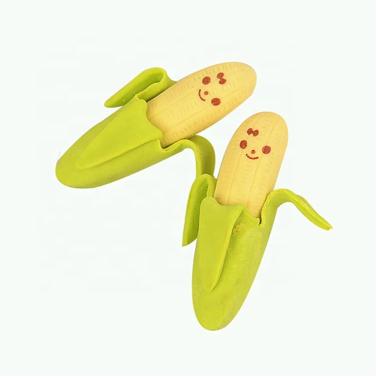 
 Коллекционный 3D kawaii craft демонтированный фруктовый банановый ластик для студентов  