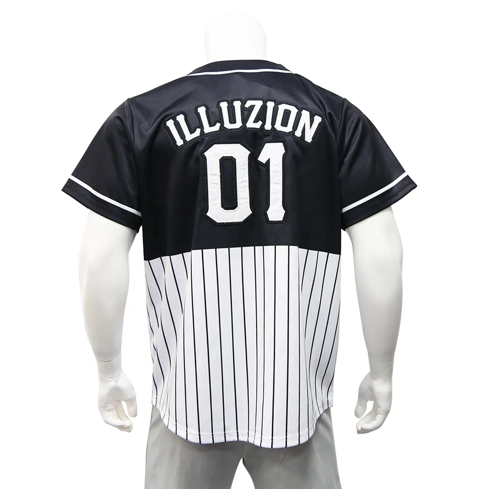 Custom Stripe Baseball Jersey Sublimation Jerseys Uniforms Pinstripe Blank  2020 OEM Wholesale Men - China Baseball Jersey and Baseball Uniform price