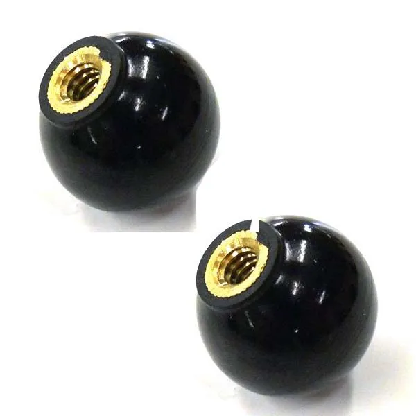 Factory price plastic red black Bakelite ball knob