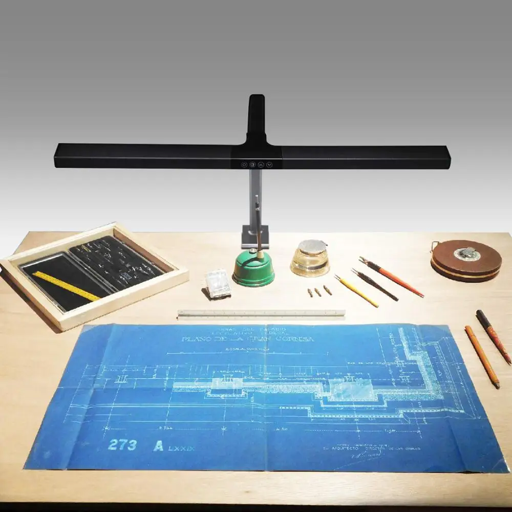 Factory Producing Goose Neck LED Desk Lamp Dimmable Lamp with Clamp