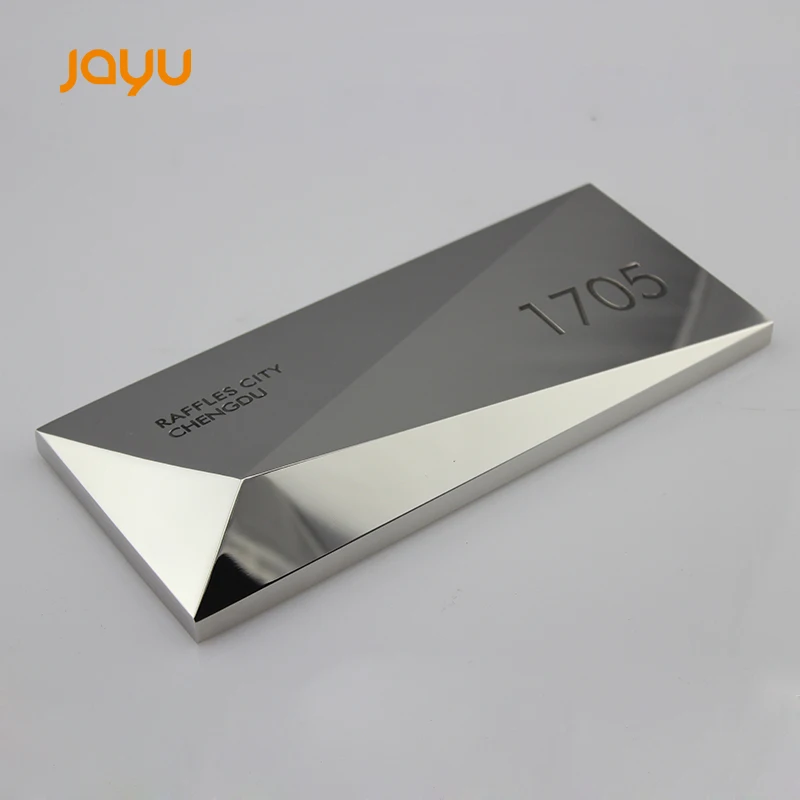 Дверная тарелка из нержавеющей стали для отелей название продукта и дизайн под заказ