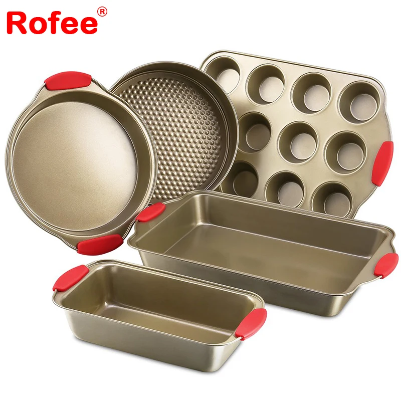 gold baking set