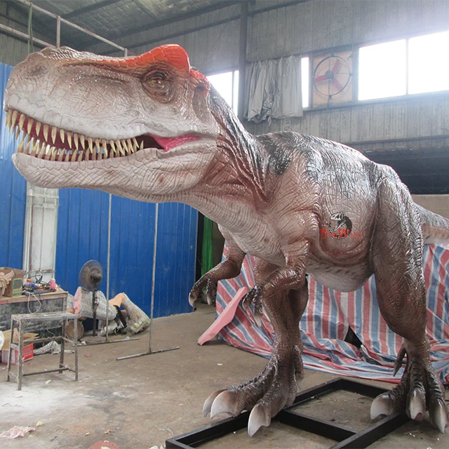 
 10 м Длинная модель T-rex внешний дисплей аниматронный динозавр с симуляцией движения  