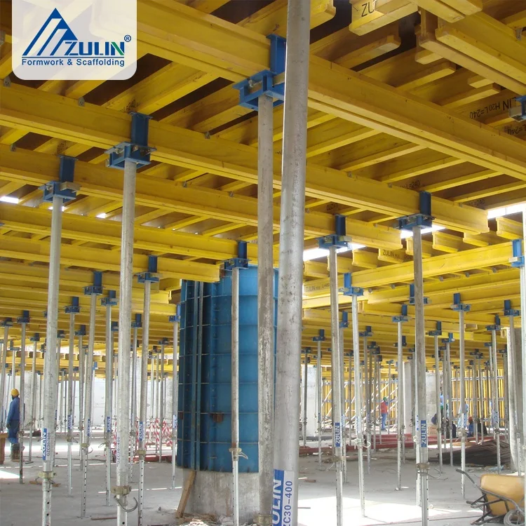 Modular Steel Plywood Concrete Shuttering Panels Formwork System for Concrete Slab Manufacturing