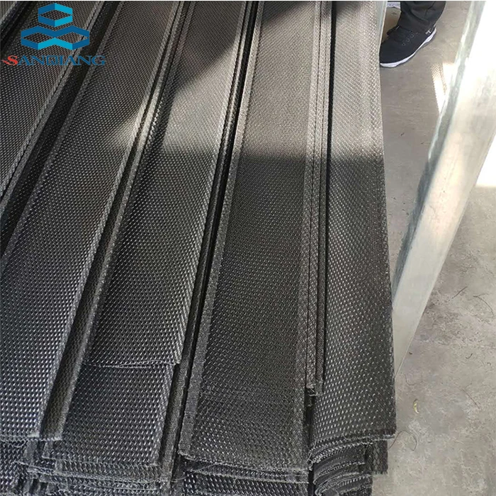 2019 New Double Layer Rain Leaf Roof Filter Powder Coated Gutter Guard Aluminum Mesh