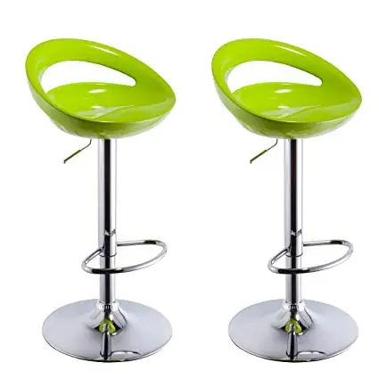 
Регулируемые поворотные барные стулья в форме полумесяца, барный стул из АБС-пластика, в классическом стиле, газовый подъемник 