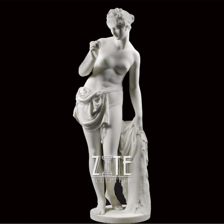 屋外大理石抽象的な女性像石の美しさヌード女性裸の女性の彫刻