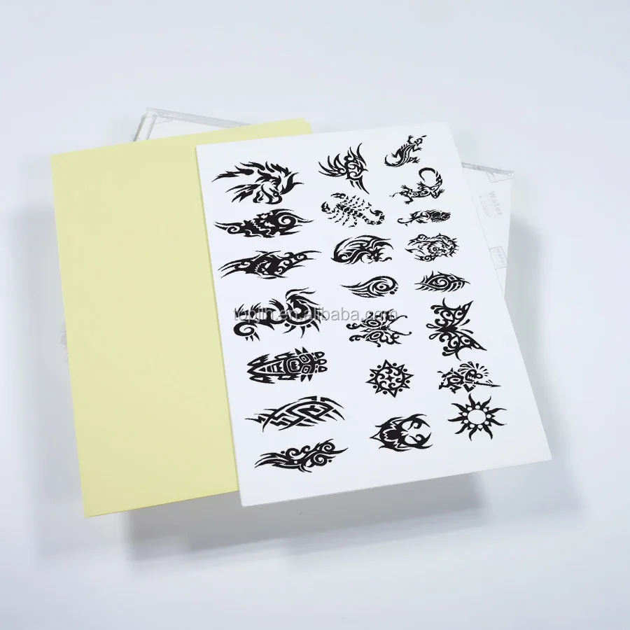 Blank Paper A4 DIY Inkjet Waterproof Temporary Tattoo Sticker Does