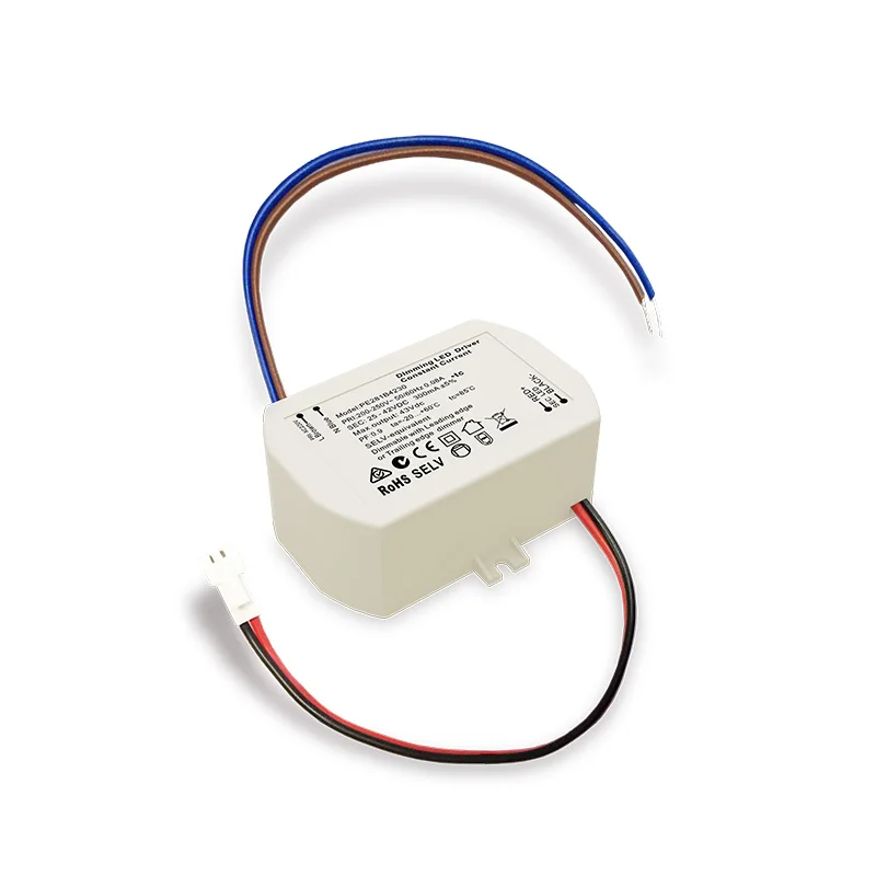 Mains wirable 50w LED Driver, with 6 way distributor.
