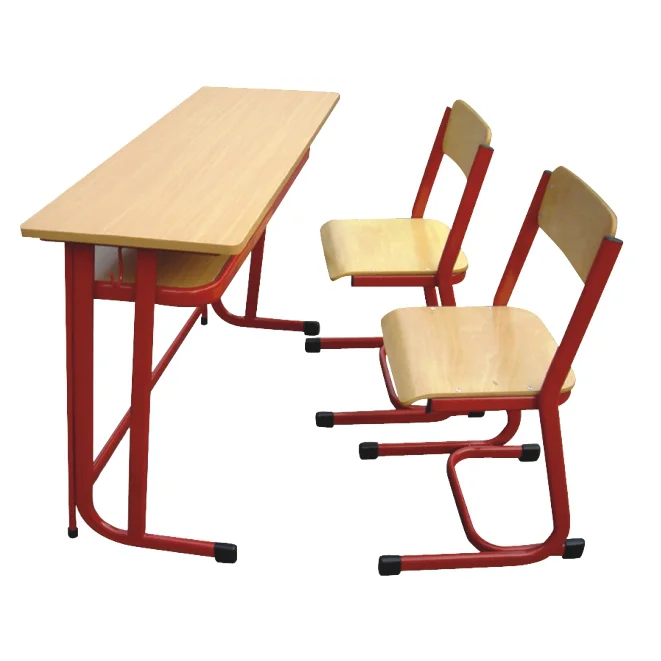 Double Desk and Chairs for