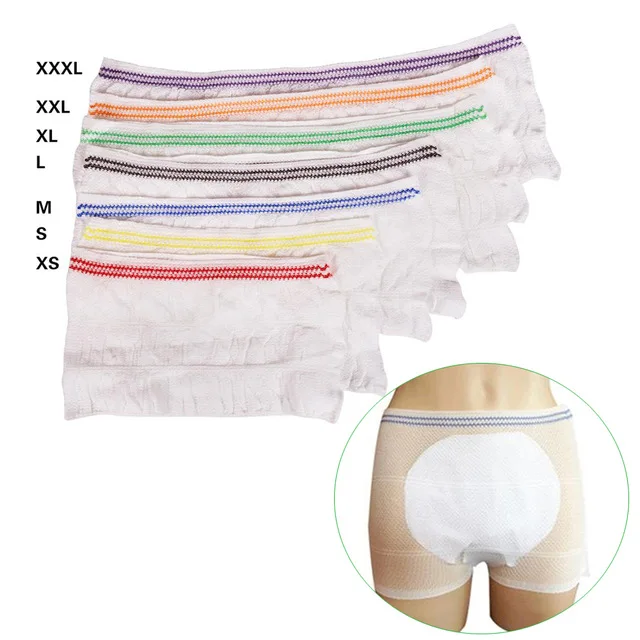 Mesh Panties Postpartum Hospital Mesh Underwear Washable Stretchy