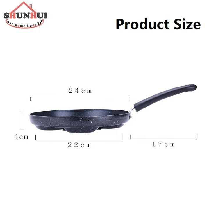 Сковорода для жарки яиц с 4 чашками алюминиевая сковорода газовая и электрическая плита антипригарная