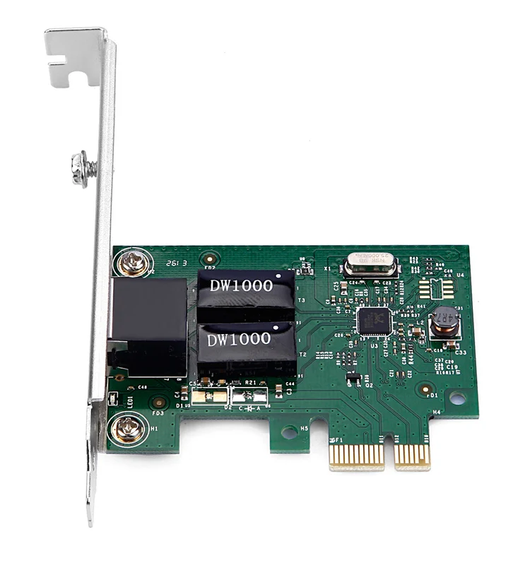 Diewu PCIe Network Interface Card Realtek Chip 8111F PCIE  Lan Card