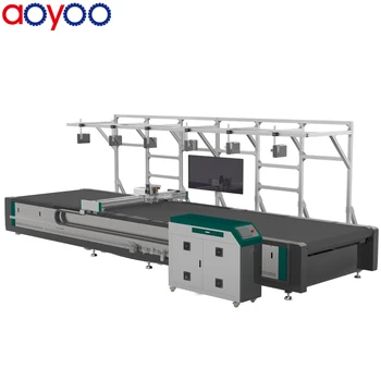 AOYOO small lathe machine chines flatbed and rotary cutting system