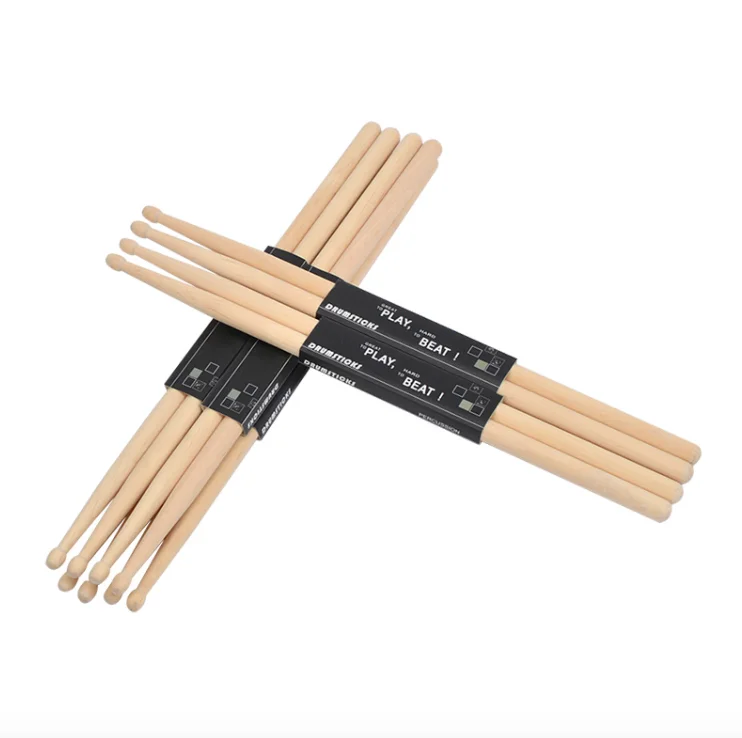 5A 7A Custom Turkey Maple Drumsticks
