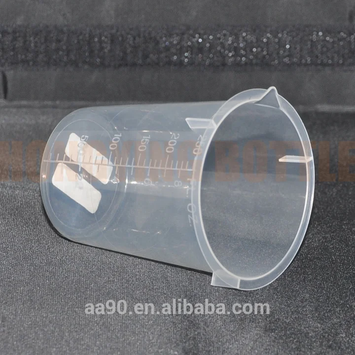100% NEW PP MEASURING CUP 250ML for LAB TOOLS CAN CUSTOMIZE the MOLD ACCORDING to DRAWINGS and SAMPLES
