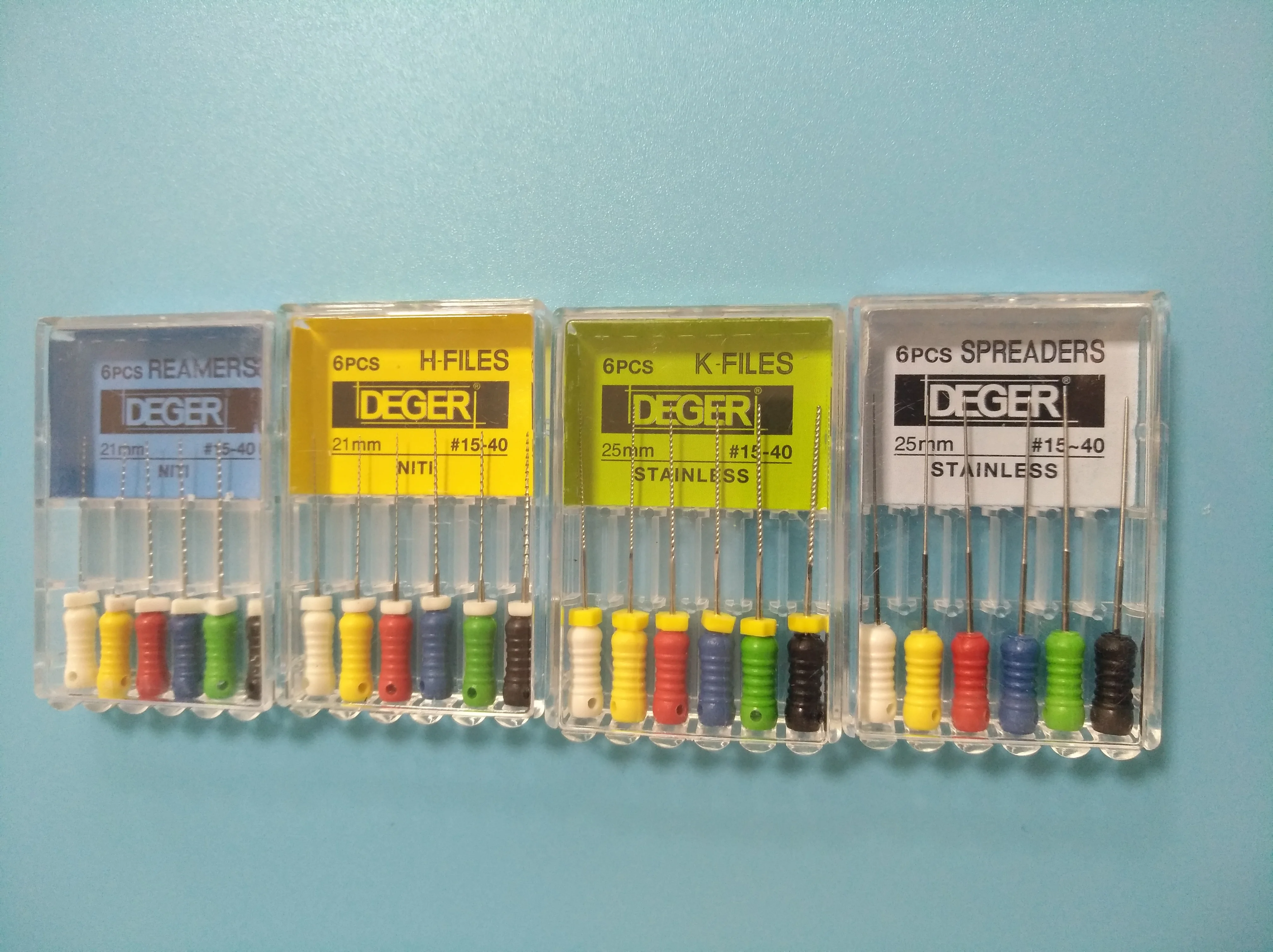 ハンド用歯科遠道歯内歯内歯型Kファイル/歯科根管遠道ステンレス