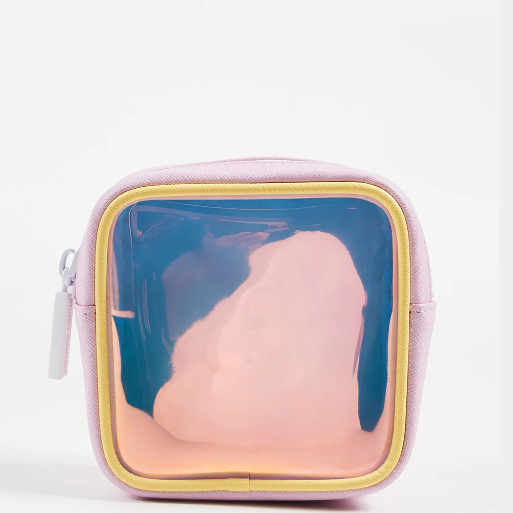 iridescent leather bolsa