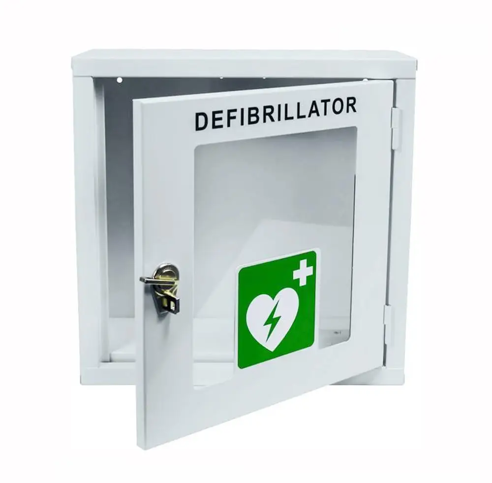 Металлический настенный кронштейн для телевизора с тревогой аварийный AED дефибриллятор