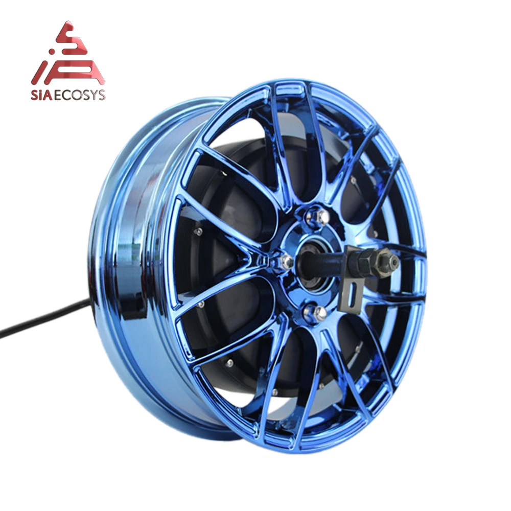 14*4,25 дюймов 1500 Вт-5000 Вт 260 Электрический Мотор Ступицы Колеса BLDC съемный