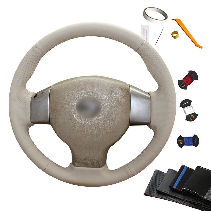 Nissan tiida deals steering wheel size