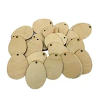 Custom unfinished wooden slices discs earrings for printing craft