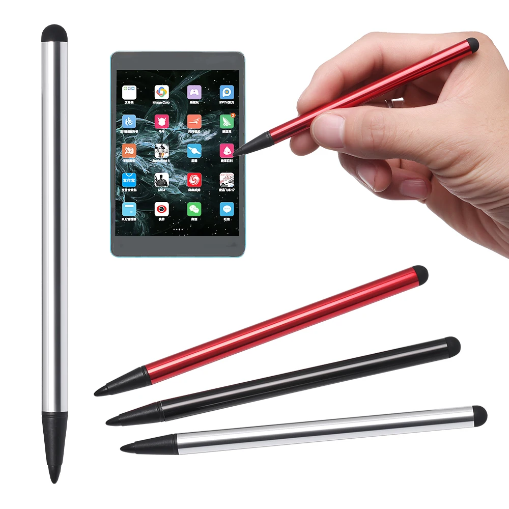2in1 Double-End Tablets Screen Writing Pens Universal Stylus