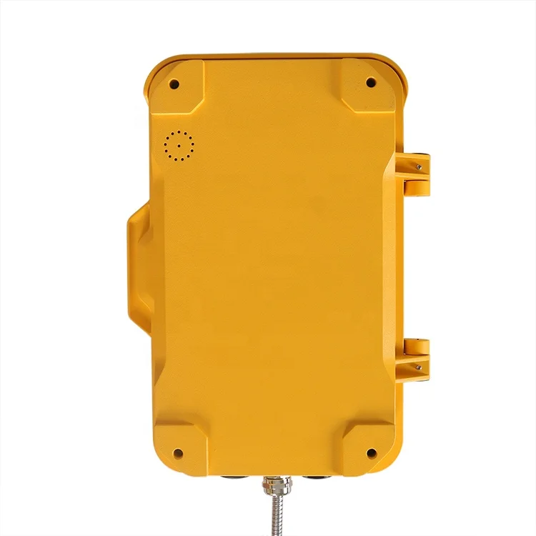 PSTN Anti-dust Watertight телефон для наружного аналоговый алюминиевый литой промышленный туннельный