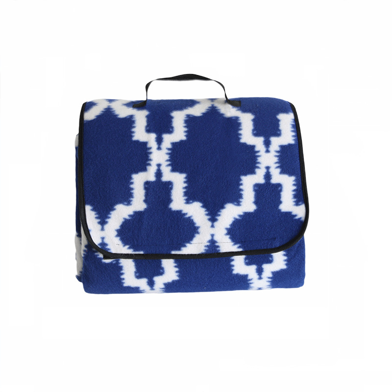 100% Polyester Fleece And Aluminium film Camping Waterproof Outdoor Custom Folding Picnic Blanket