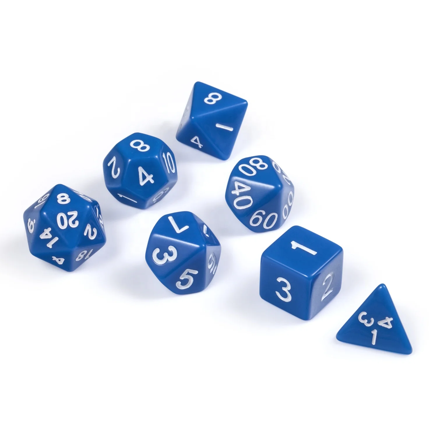 Custom Rpg Dice Set Acrylic Polyhedral Dnd Dice D4 46 D8 D10 D12 D20 D