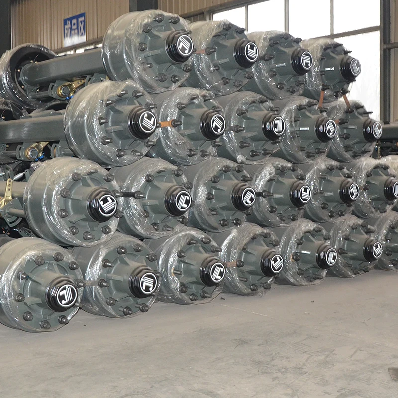 Низкая ось погрузчика с пневматической подвеской