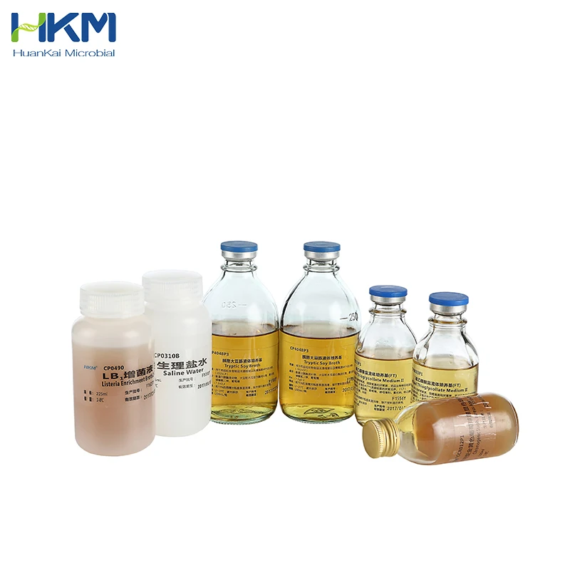 Milieu de culture en bouillon de laurylsulfate (MLSB) pour l'enumeration  des organismes coliformes et de l'Escherichia coli