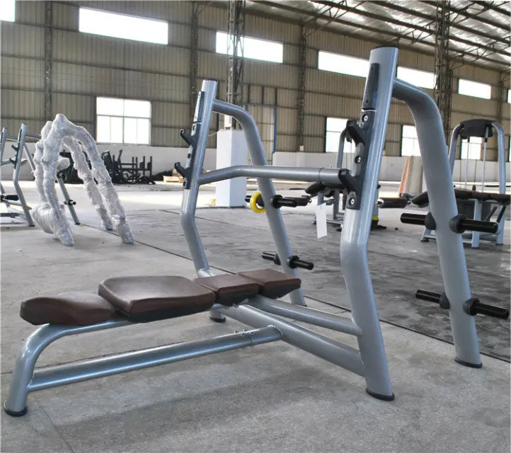 MOQ 1 Gym Use Bodybuilding Machine Weight Bench Workout Gym Home Fitness Equipment Flat Bench for Exercise