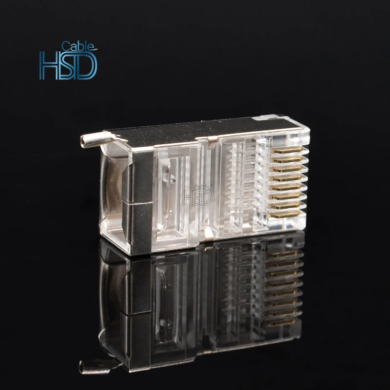 CAT5 Cat5eコネクタモジュラープラグ用のアース線金属シールド8P8Cを