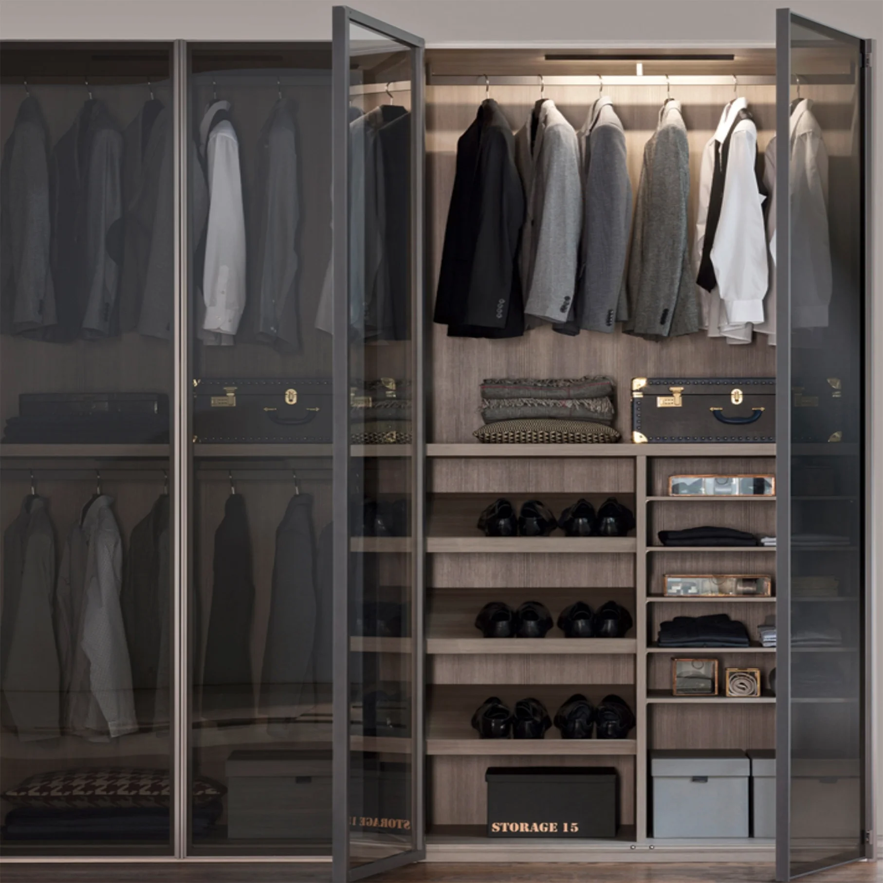 Vermonhouzz лакированный шкафчик на заказ со стеклянной дверной ручкой, современный дизайн