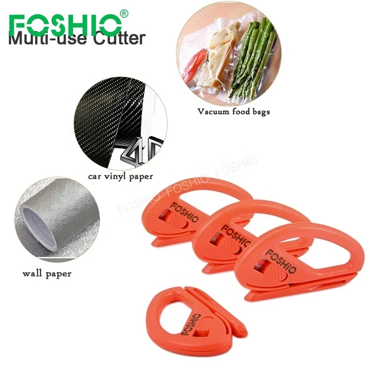 Print Logo Plastic Films Paper Cutting Tool Cutter Knife Slitter Knife