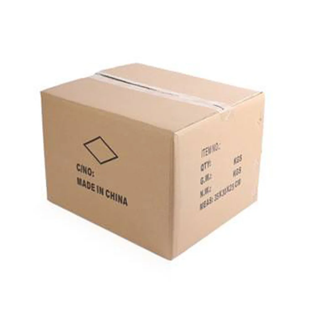 high quality custom size print packing corrugated paper box for