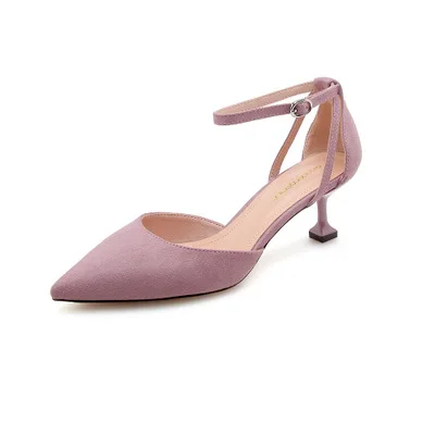 Hao Baby-sandalias De Tacón Alto Para Mujer,Zapatos Coreanos De Gato  Puntiagudos Con Correa En El Tobillo,Novedad De Verano De 2022 - Buy Zapatos  De Tacón Alto Sexis Negros,Zapatos De Tacón Alto Para