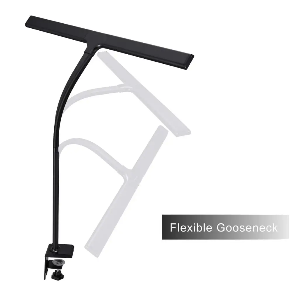 Factory Producing Goose Neck LED Desk Lamp Dimmable Lamp with Clamp