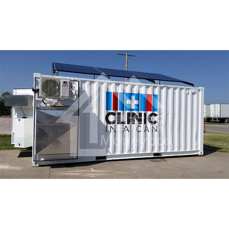 Advanced Shipping Container Combination Camping Hospital Modular Prefabricated Mobile Container Clinic