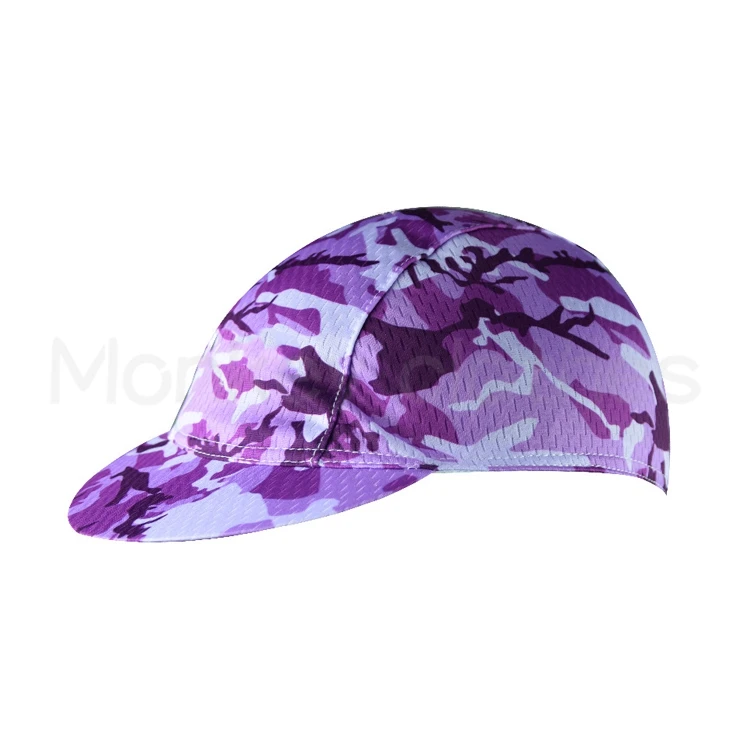 Blank Wholesale sublimated Cycling Cap, design your own bicycle cap