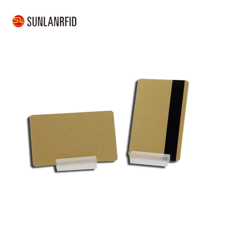 
 Бесплатный образец печати пустой ПВХ смарт-из металла LOCO/HICO членская карточка с магнитной полосой  